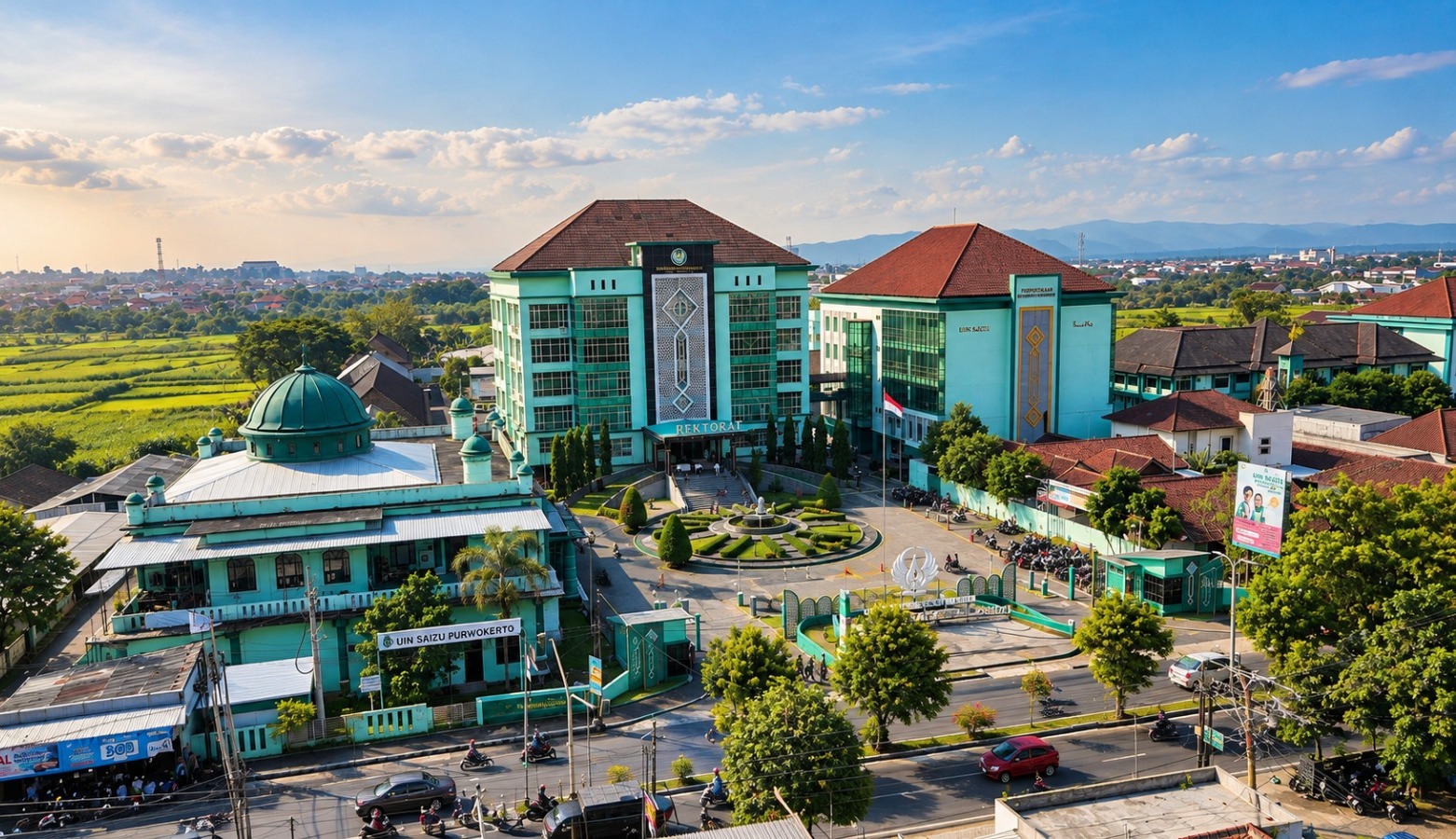 Gedung Rektorat UIN Prof. K.H. Saifuddin Zuhri Purwokerto