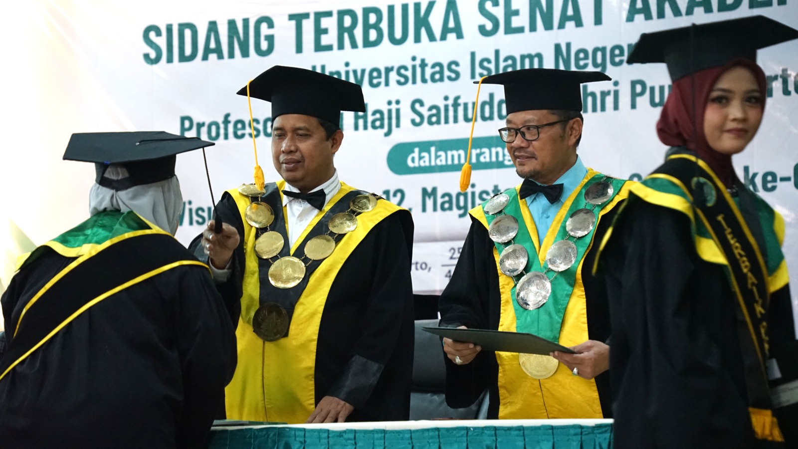 Ketua Senat UIN Saizu ke wisudawan: Jalankan ilmu dalam laku dan pengabdian